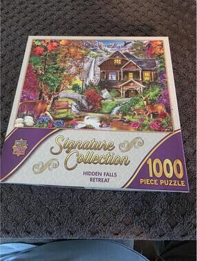 MasterPieces Glow in the Dark Hidden Images 500 Piece Animal Puzzle